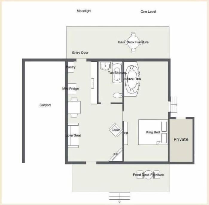 Moonlight Cottage - Your Romantic & Scenic Escape Севьервилл Экстерьер фото